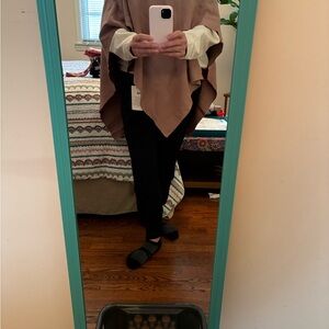 Puli wrap, camel color, NWT.  Cute with jeans or leggings